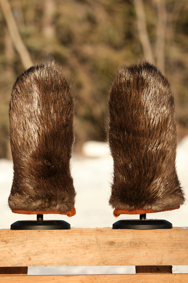 Beaver Fur Mittens