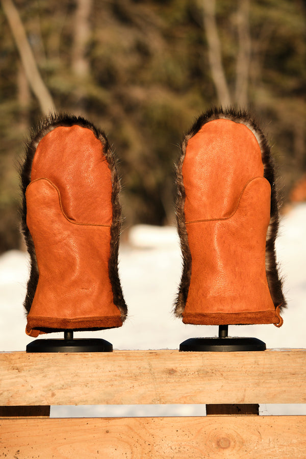Beaver Fur Mittens