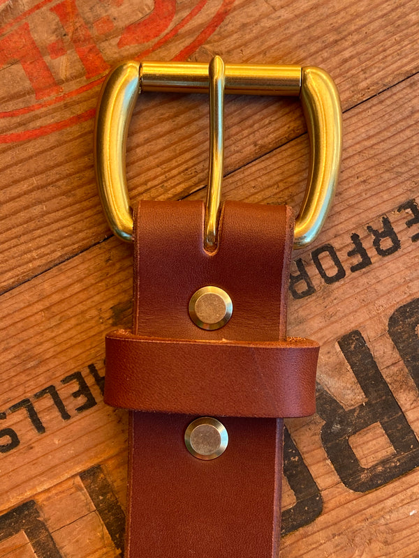 1.5" Medium Brown Belt